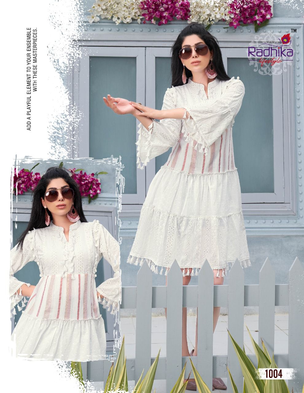 PANKH 1 New Stylish Designer Fancy Party Wear Short Kurti Collection
